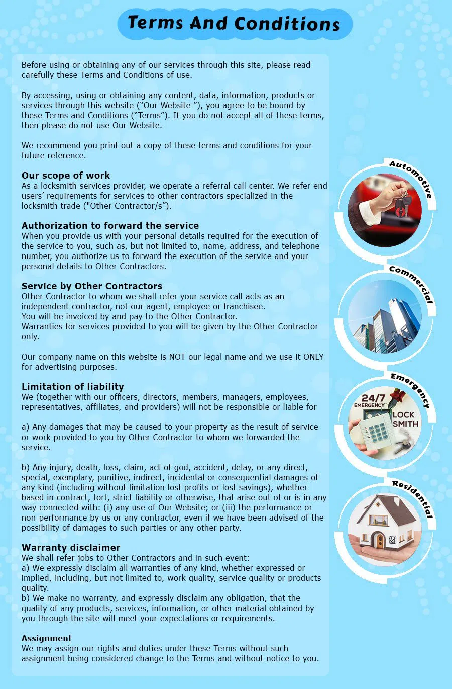 Lock Locksmith Services Springfield, VA 703-574-6794